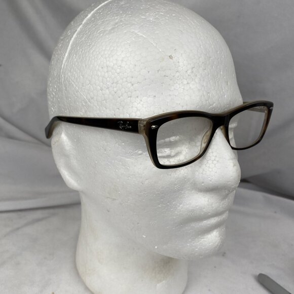 Ray Ban RB5255 5075 Brown Tortoise Full Rim Eyeglasses Frame 51-16 135 - Picture 2 of 12